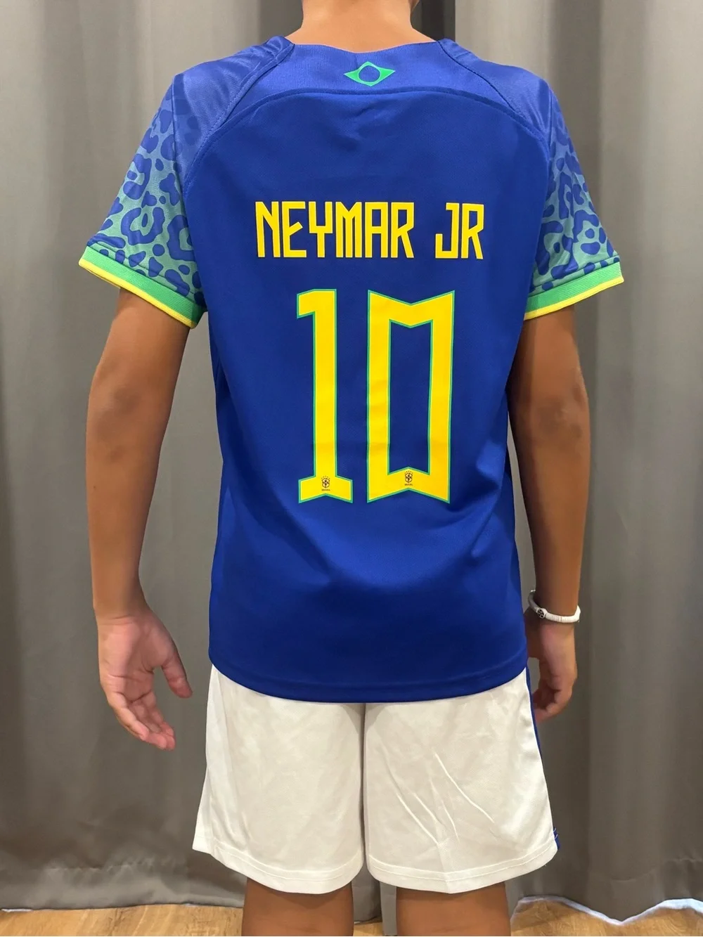 Neymar Jr. - Brazil Youth Soccer Jersey